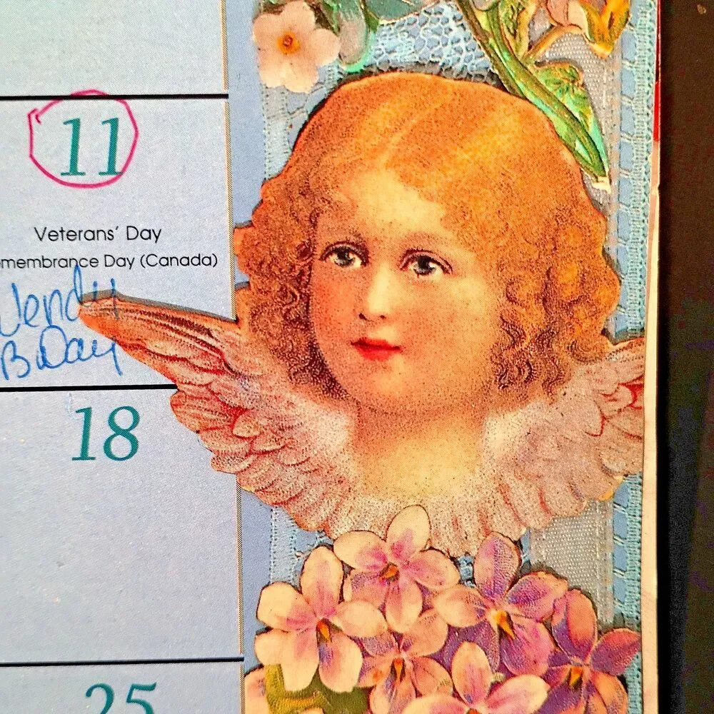 Vintage Victorian Cherubs Angels Florals, Junk Journal Craft Ephemera, Decoupage